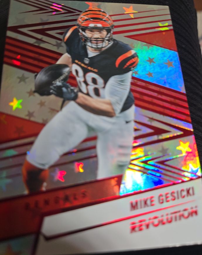 2025 Panini Revolution #147 Mike Gesicki — front