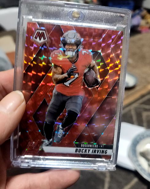 2025 Panini Mosaic #99 Bucky Irving — front