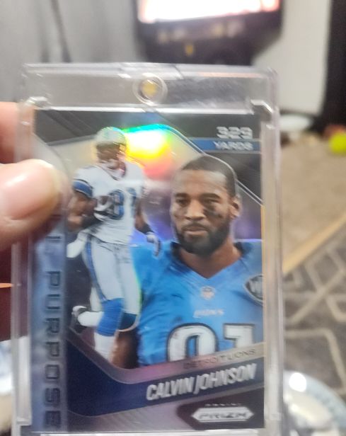 2025 Panini Prizm #18 Calvin Johnson — front
