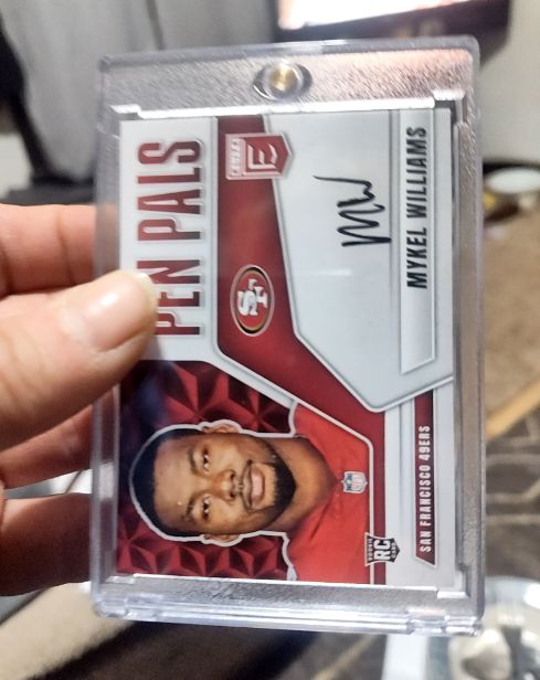 2025 Panini Donruss Elite #PP-MWI Mykel Williams — front