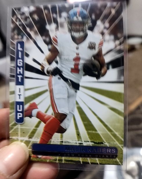 2025 Panini Photogenic #20 Malik Nabers Light It Up — front