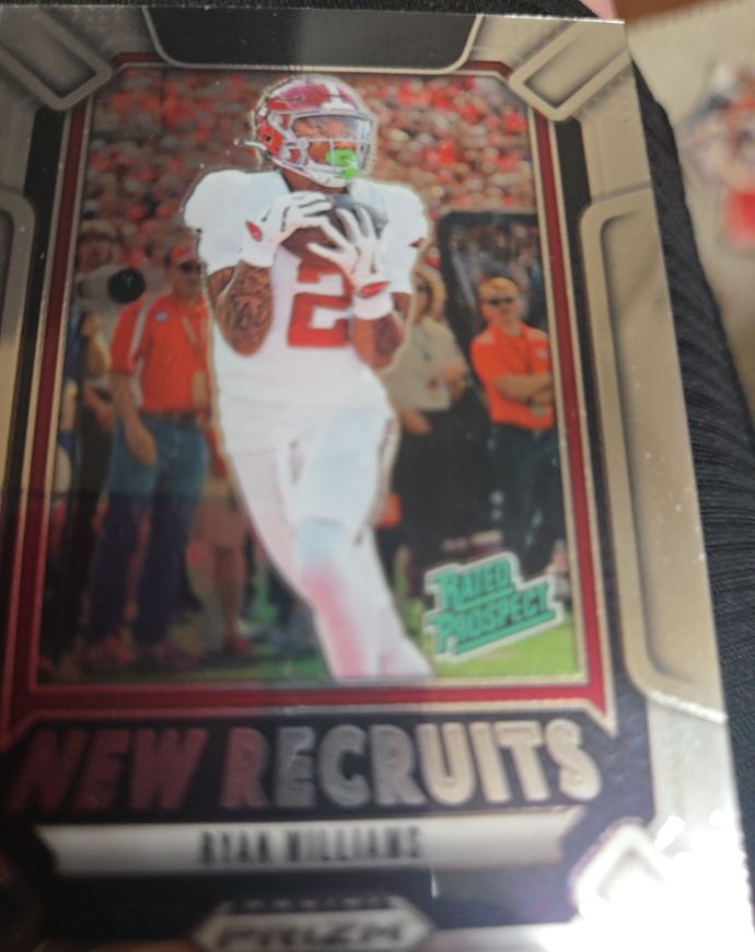 2025 Panini Prizm Draft Picks New Recruits #23 Ryan Williams — front