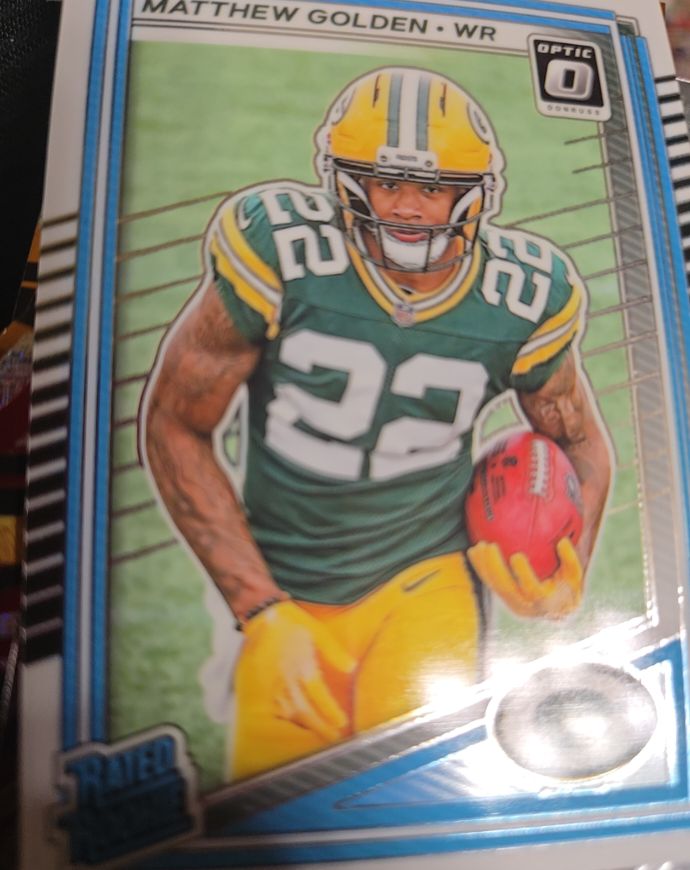 2025 Donruss Optic #205 Matthew Golden — front