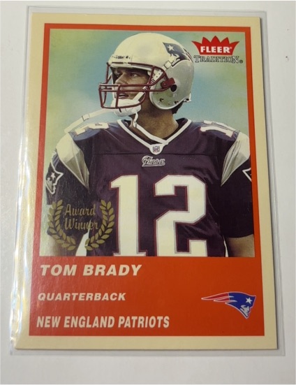 2004 Fleer Tradition #324 Tom Brady — front