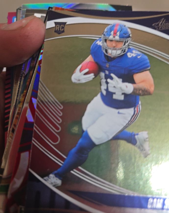 2025 Panini Absolute Rookie #110 Cam Skattebo — front