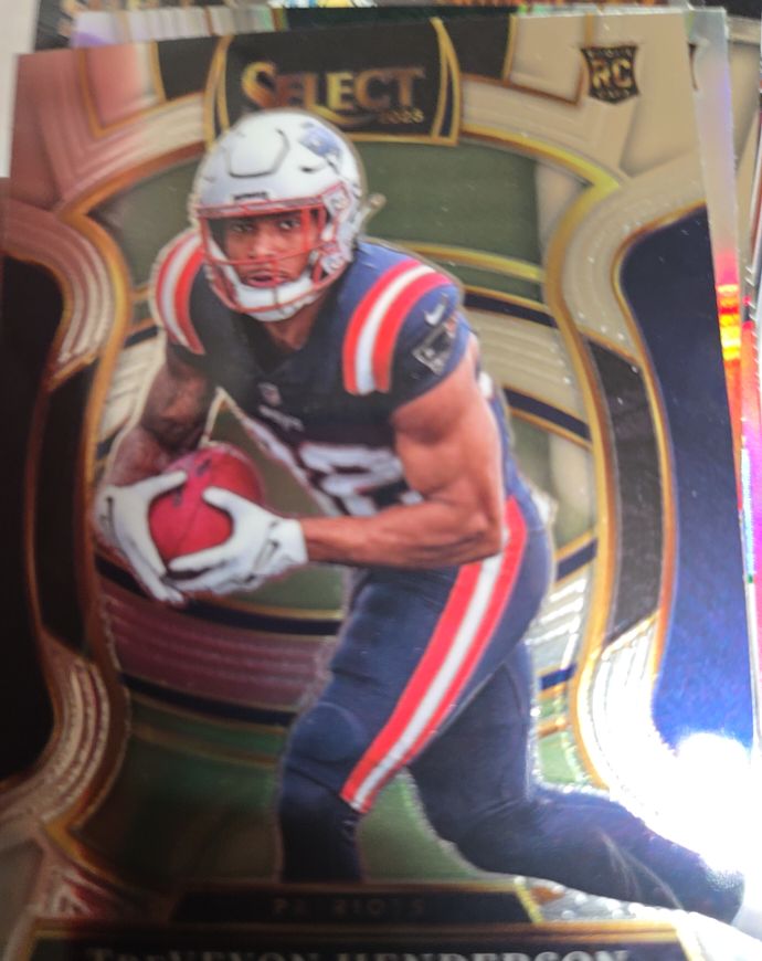 2025 Panini Select #78 Treveyon Henderson — front