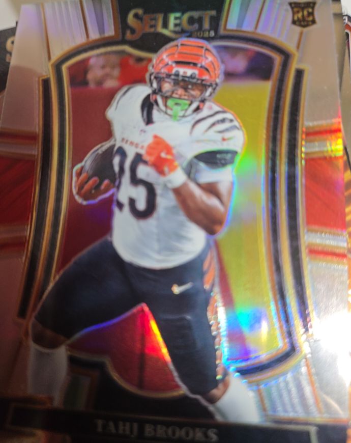 2025 Panini Select #158 Tahj Brooks — front