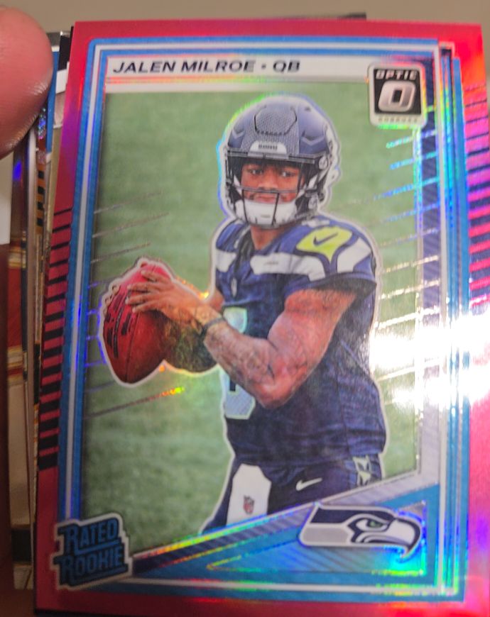 2025 Panini Donruss Optic #253 Jalen Milroe — front