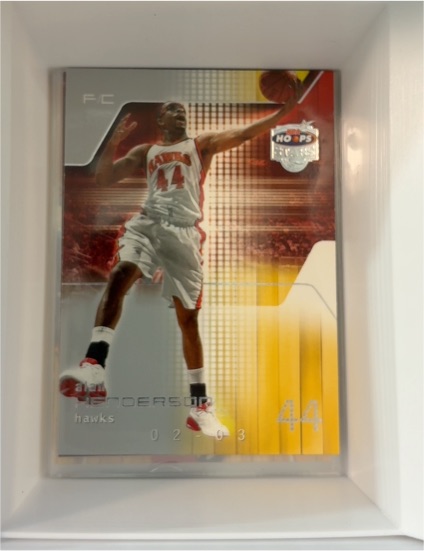 2002-03 NBA Hoops Stars #6 Alan Henderson — front