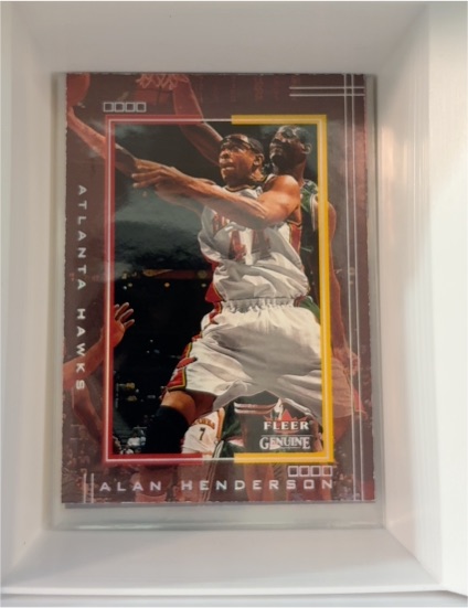 2001-02 Fleer Genuine #59 Alan Henderson — front