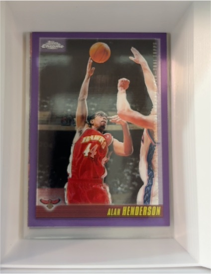 2000-01 Topps Chrome #45 Alan Henderson — front