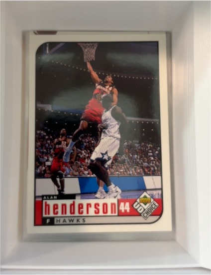 1998 UD Choice #2 Alan Henderson — front