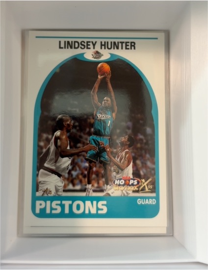 1999-00 Skybox NBA Hoops Decade #163 Lindsey Hunter — front