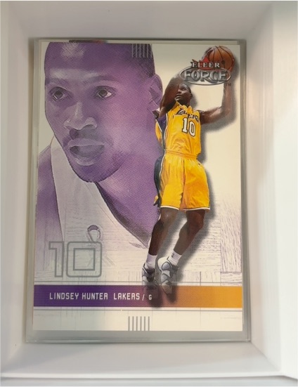 2001-02 Fleer Force #10 Lindsey Hunter — front
