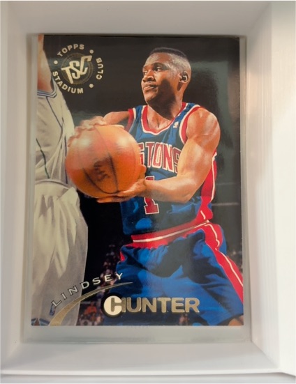 1994-95 Topps Stadium Club #96 Lindsey Hunter — front