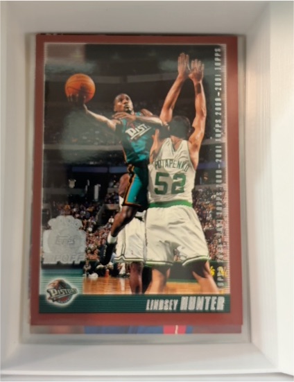 2000-01 Topps Tipoff #71 Lindsey Hunter — front