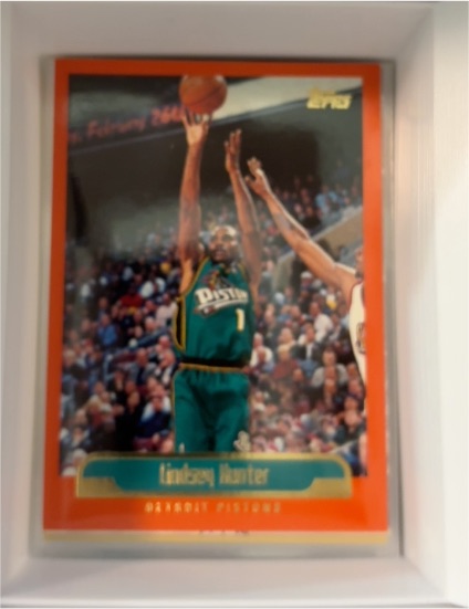 1999-00 Topps #65 Lindsey Hunter — front