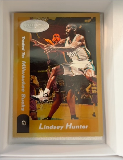 2000-01 Hoops Hot Prospects #110 Lindsey Hunter — front