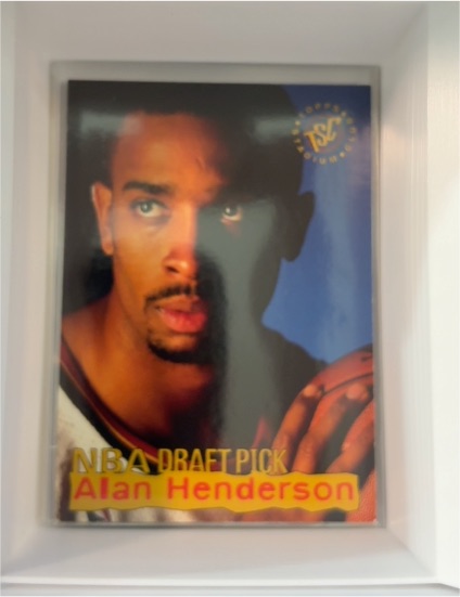 1995-96 Topps Stadium Club NBA Draft Picks #16 Alan Henderson — front