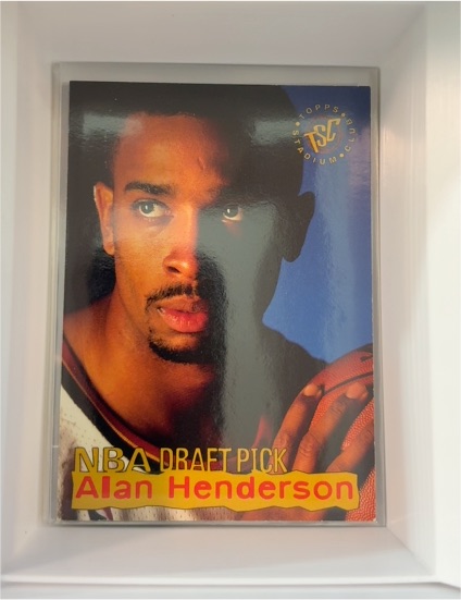 1995-96 Topps Stadium Club NBA Draft Picks #16 Alan Henderson — front