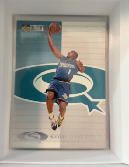 1997-98 Upper Deck Collector's Choice StarQuest #41 Lindsey Hunter — front