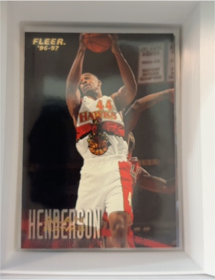 1996-97 Fleer #151 Alan Henderson — front