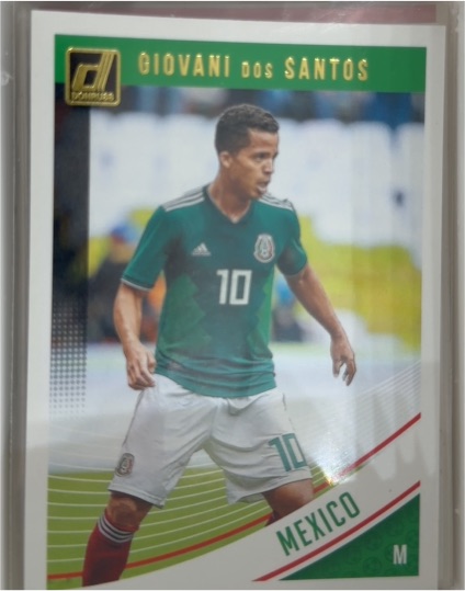 2018-19 Donruss Soccer #152 Giovani dos Santos Mexico — front