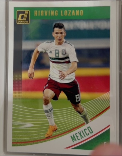 2018-19 Panini Donruss #149 Hirving Lozano Mexico — front