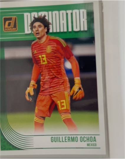 2018-19 Donruss Soccer Dominator #D-11 Guillermo Ochoa — front
