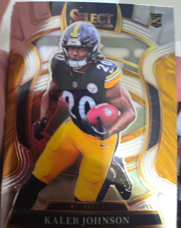 2025 Panini Select #52 Kaleb Johnson — front