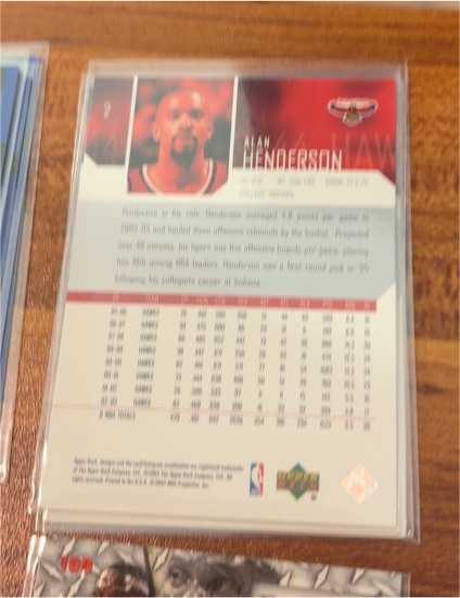 1996-97 Upper Deck #2 Alan Henderson — front