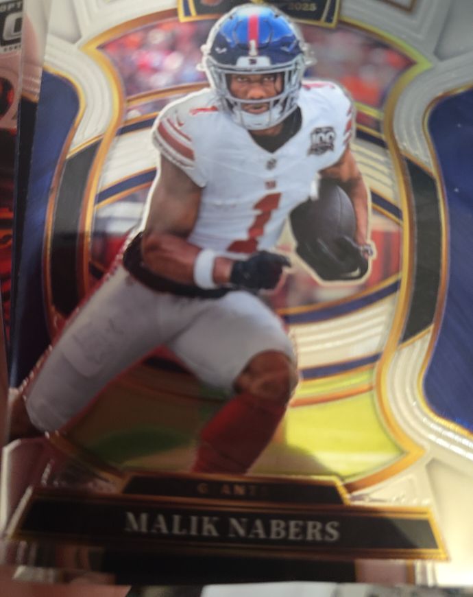 2025 Panini Select #94 Malik Nabers — front