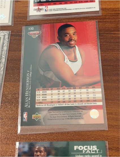 2000-01 Upper Deck MVP #4 Alan Henderson — front