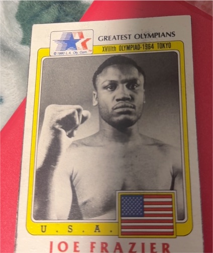 1983 Topps Greatest Olympians #98 Joe Frazier — front
