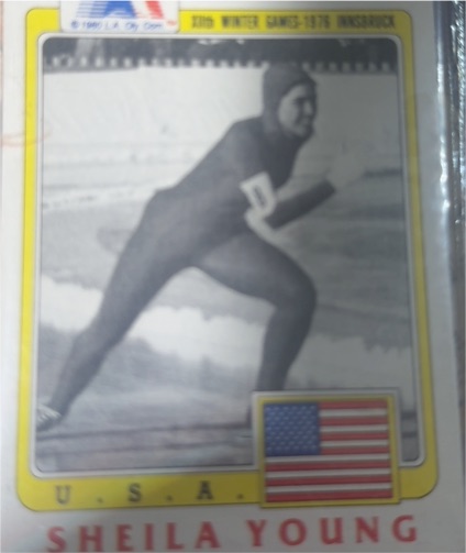 1983 Topps Greatest Olympians #64 Sheila Young — front