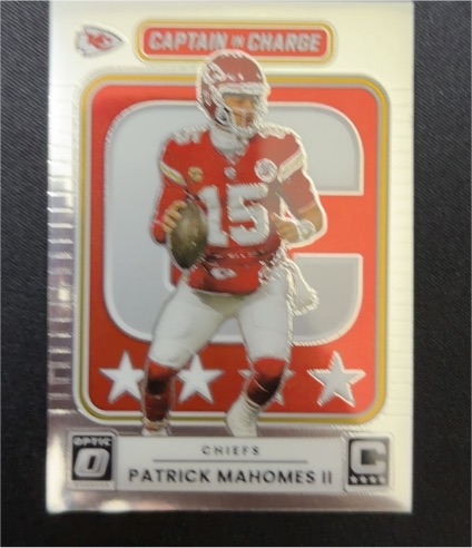 2025 Panini Donruss Optic #6 Patrick Mahomes II Captain in Charge — front