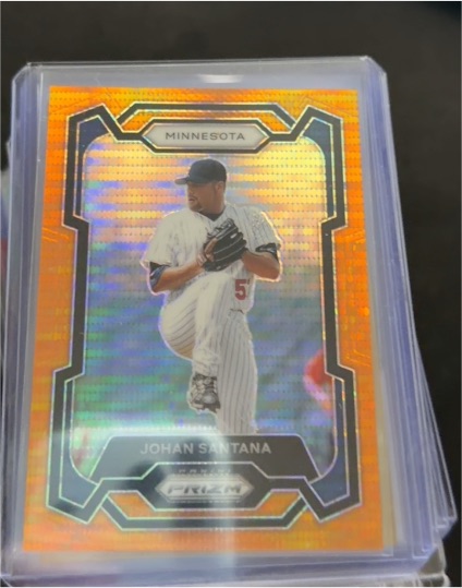 2024 Panini Prizm #34 Johan Santana — front