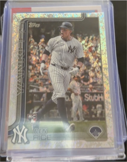 2025 Topps Series 1 #337 Ben Rice — front