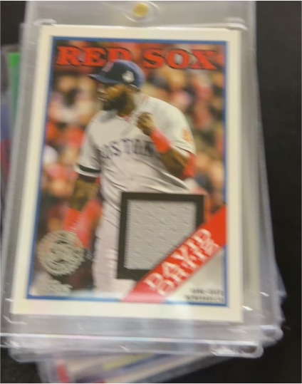 2023 Topps Series 1 1988 Topps Baseball Relics #88R-DO David Ortiz — front