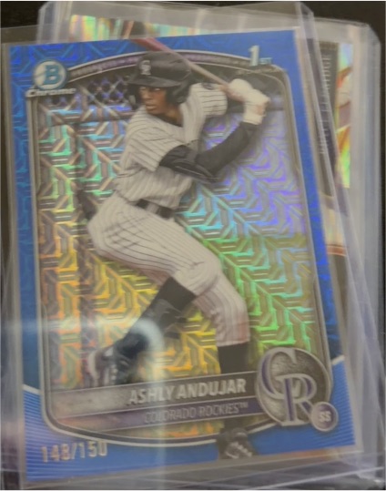 2025 Bowman Chrome 1st #BCP-20 Ashly Andujar — front