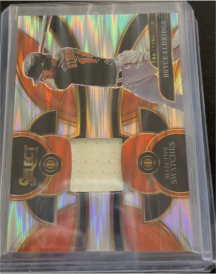 2024 Panini Select #SS-BE Bryce Eldridge Selective Swatches — front