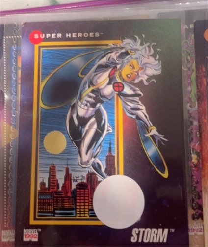 1992 Impel Marvel Super Heroes #30 Storm — front
