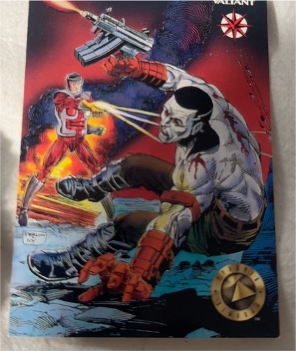 1993 Upper Deck The Valiant Era #118 Bloodshot — front
