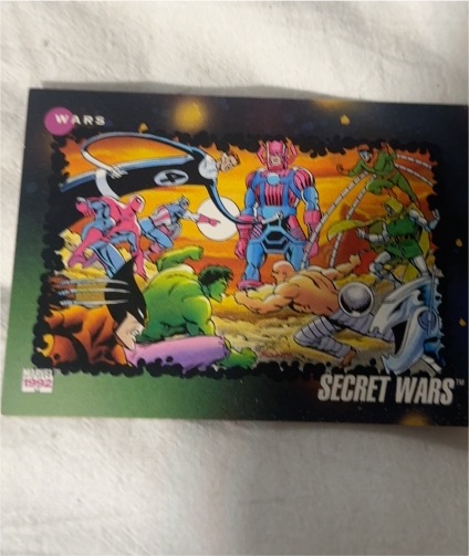 1992 Impel Marvel Universe Series 3 #187 Secret Wars — front