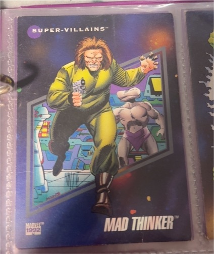 1992 Impel Marvel Universe Series 3 #119 Mad Thinker — front