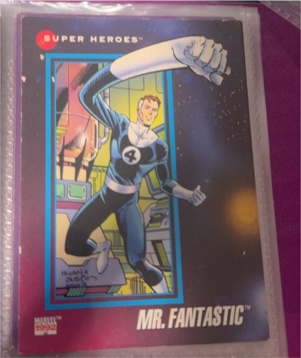 1992 Impel Marvel Universe Series 3 #33 Mr. Fantastic — front