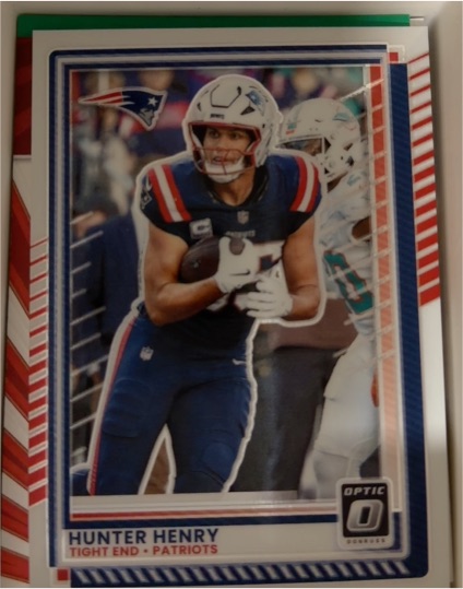 2025 Panini Donruss Optic #54 Hunter Henry — front