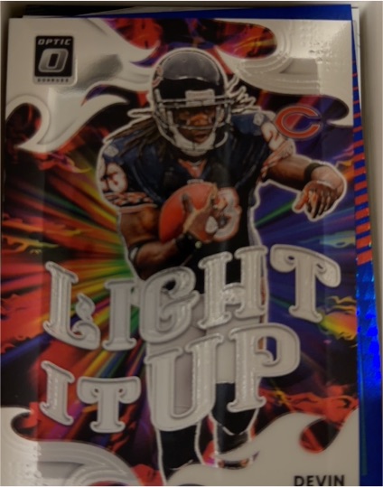 2025 Panini Donruss Optic #18 Devin Hester Light It Up Chicago Bears — front