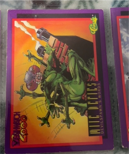 1993 Classic Deathwatch 2000 #21 Mite Defies Devilspawn's Words — front
