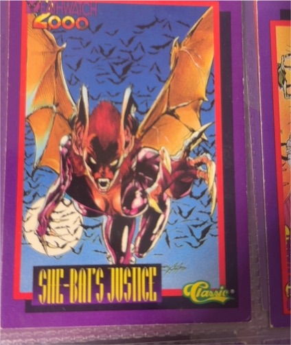 1993 Classic Games Deathwatch 2000 #95 She-Bat's Justice — front